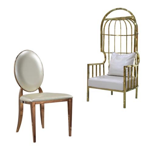 Stainless Steel Wedding Chairs