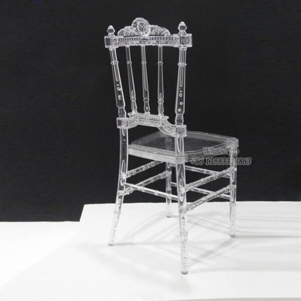 Transparent Crown Event Chairs