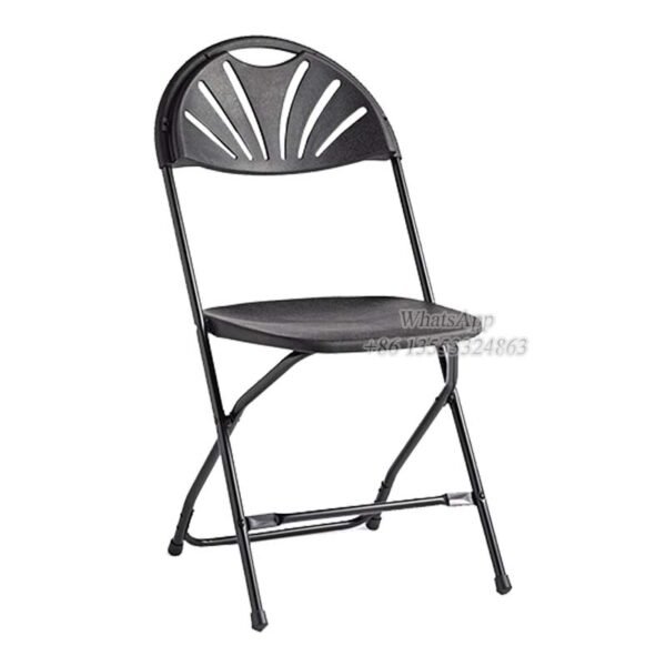 Black Color Plastic Wedding Chairs