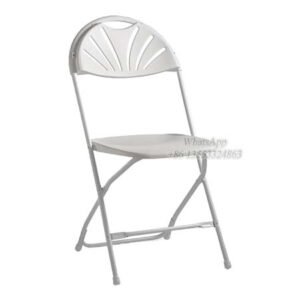 White Plastic Wedding Chairs