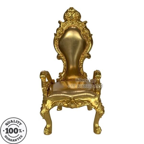 Gold Bridegroom Chairs For Wedding