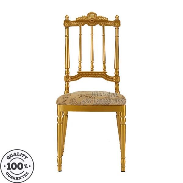 King Chiavari Chairs With Gold Color