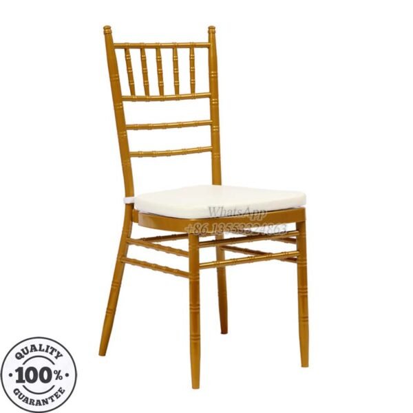 Metal Chiavari Chairs With Cushion