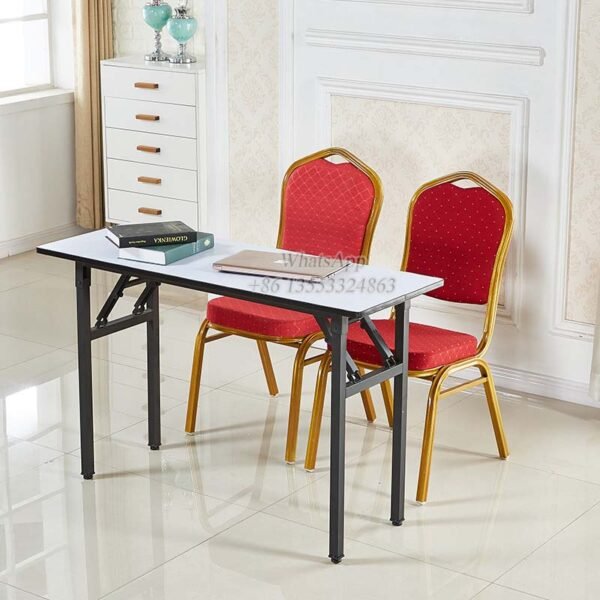 Modern Banquet Chairs with Foldable Table