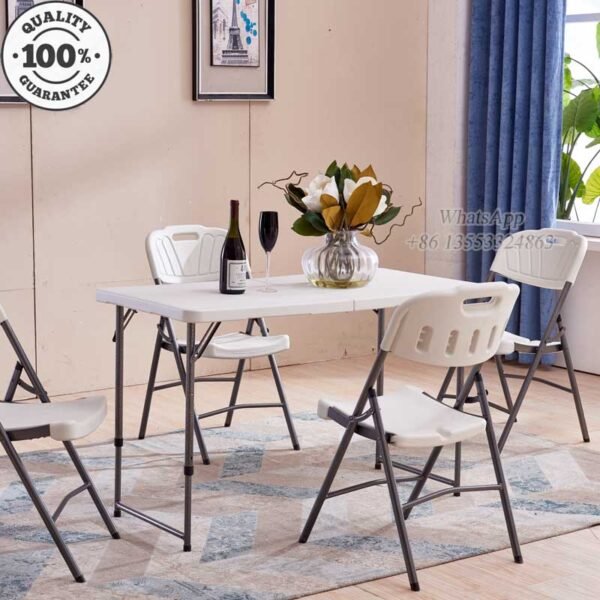 Rectangle Folding Tables With Chairs