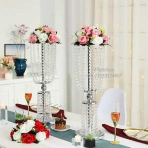 Silver Flower Stand